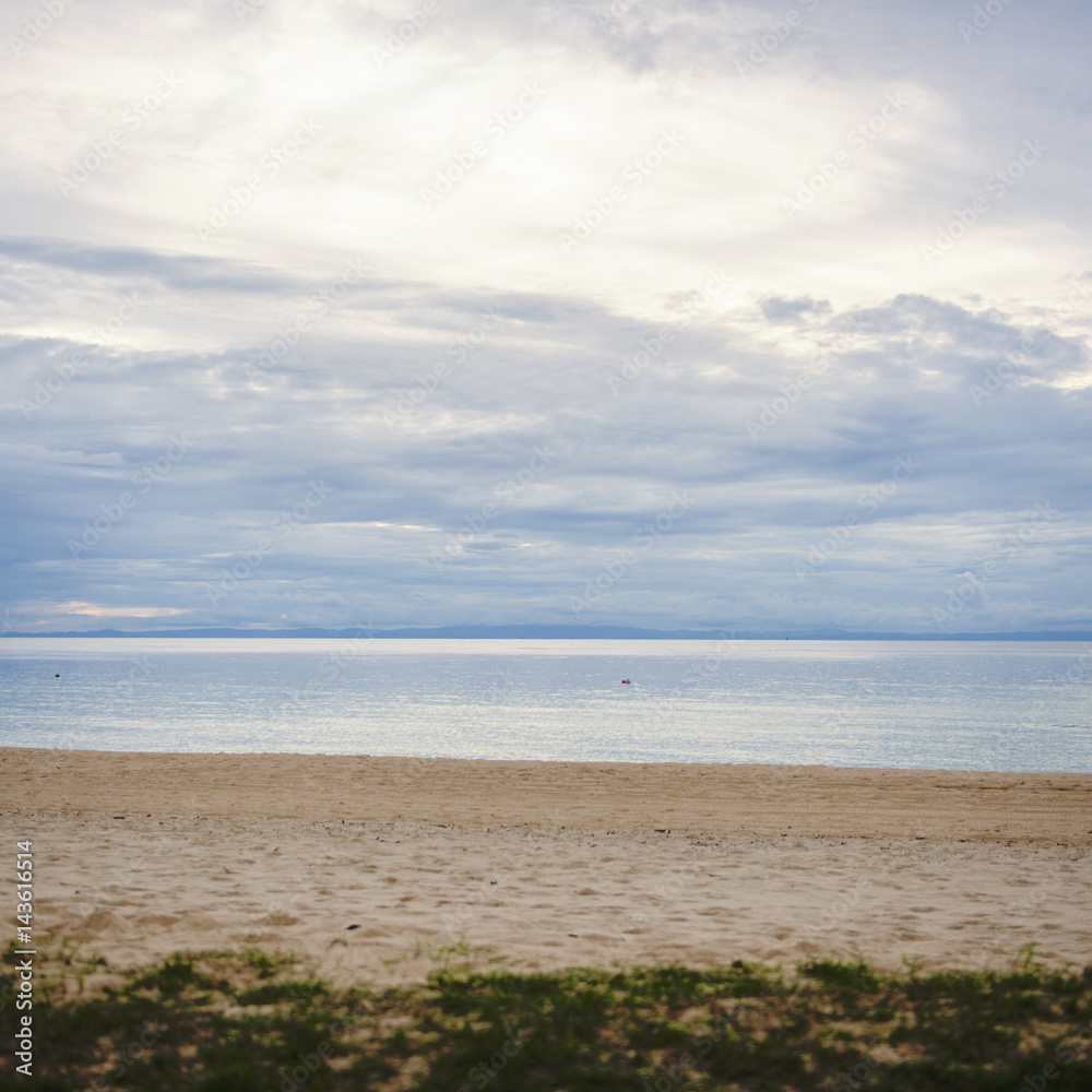 Tangalooma Island beach in Moreton Bay.