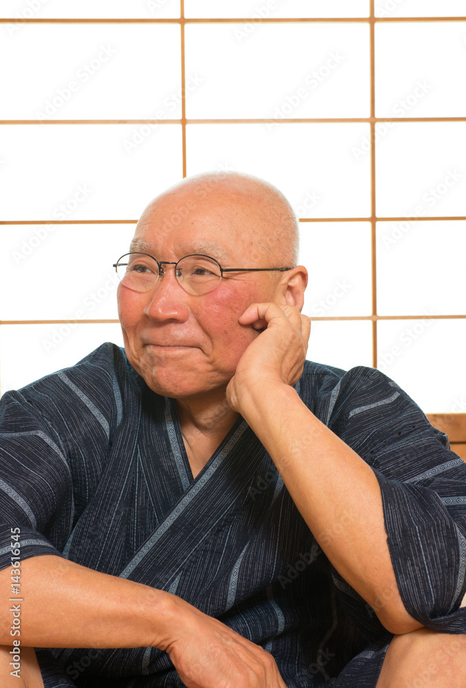 笑顔のシニア 笑顔のシニア