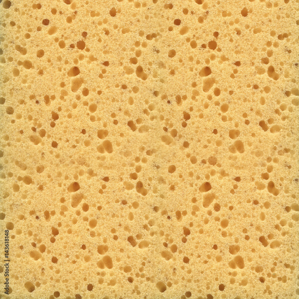 Yellow sponge close-up texture Yellow sponge close-up texture