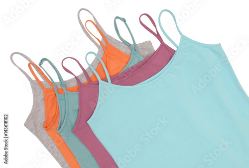 pile of female tee shirts
