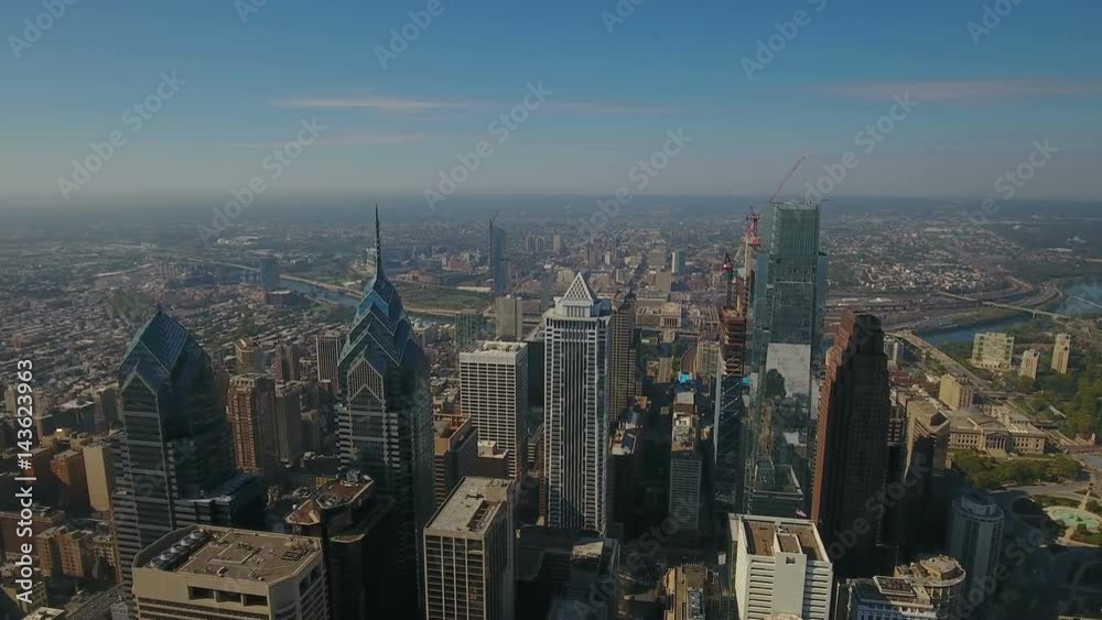 Aerial Pennsylvania Philadelphia September 2016 4K Aerial Pennsylvania Philadelphia September 2016 4K