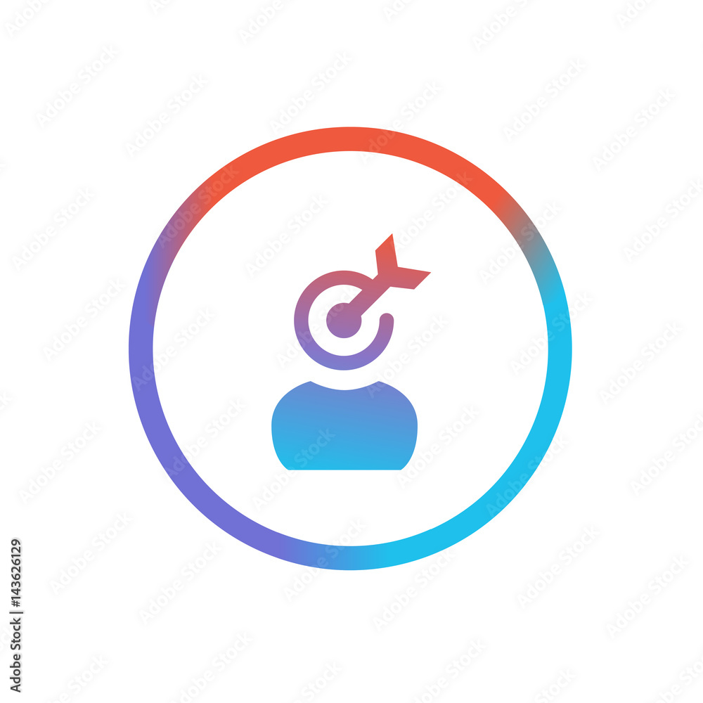 Three-Color Line App Icon Three-Color Line App Icon