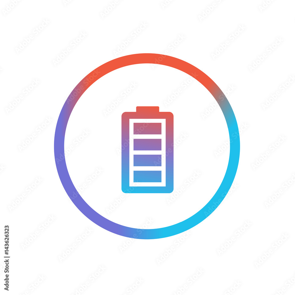 Three-Color Line App Icon Three-Color Line App Icon