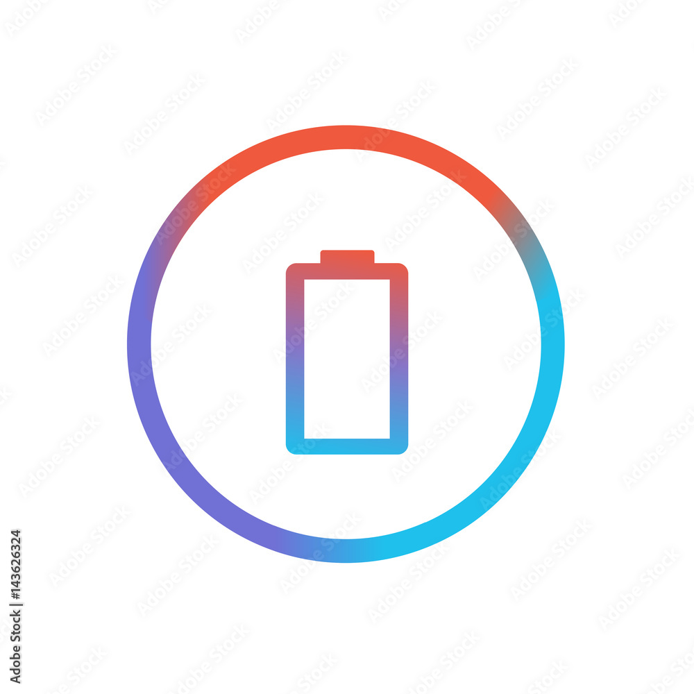 Three-Color Line App Icon Three-Color Line App Icon