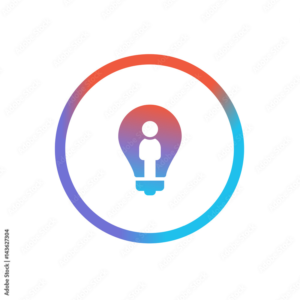 Three-Color Line App Icon Three-Color Line App Icon