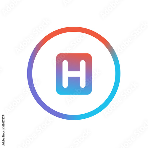 Three-Color Line App Icon