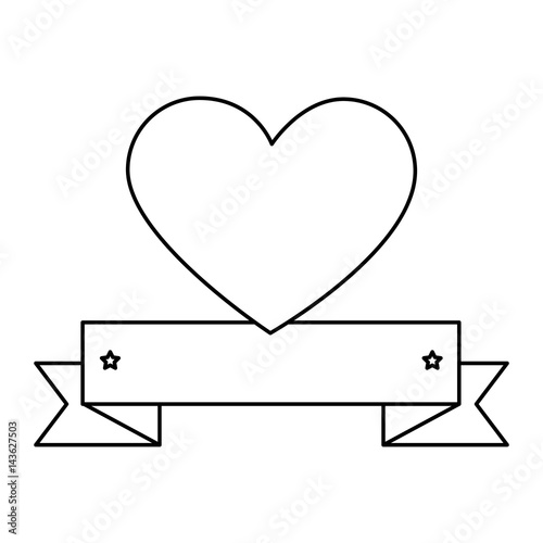 love card with hearts