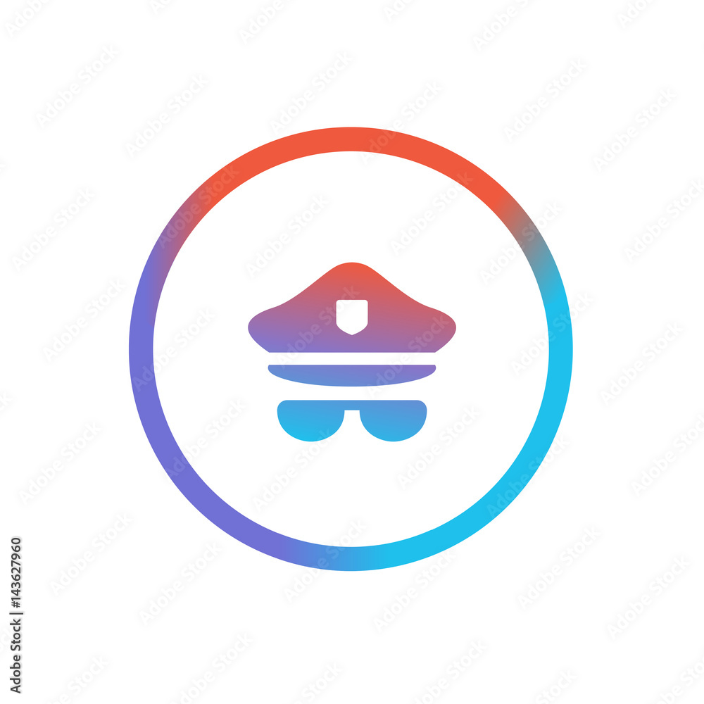 Three-Color Line App Icon Three-Color Line App Icon