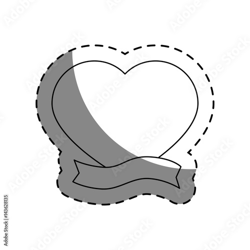 love card with hearts