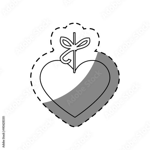 love card with hearts