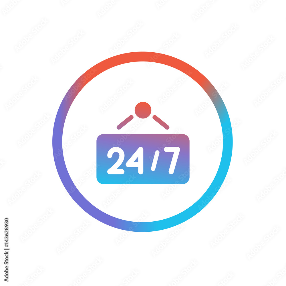 Three-Color Line App Icon Three-Color Line App Icon