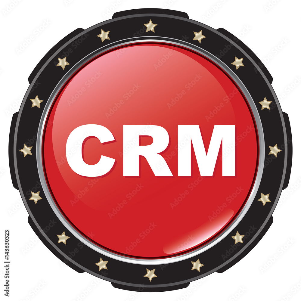 Fototapeta premium crm icon