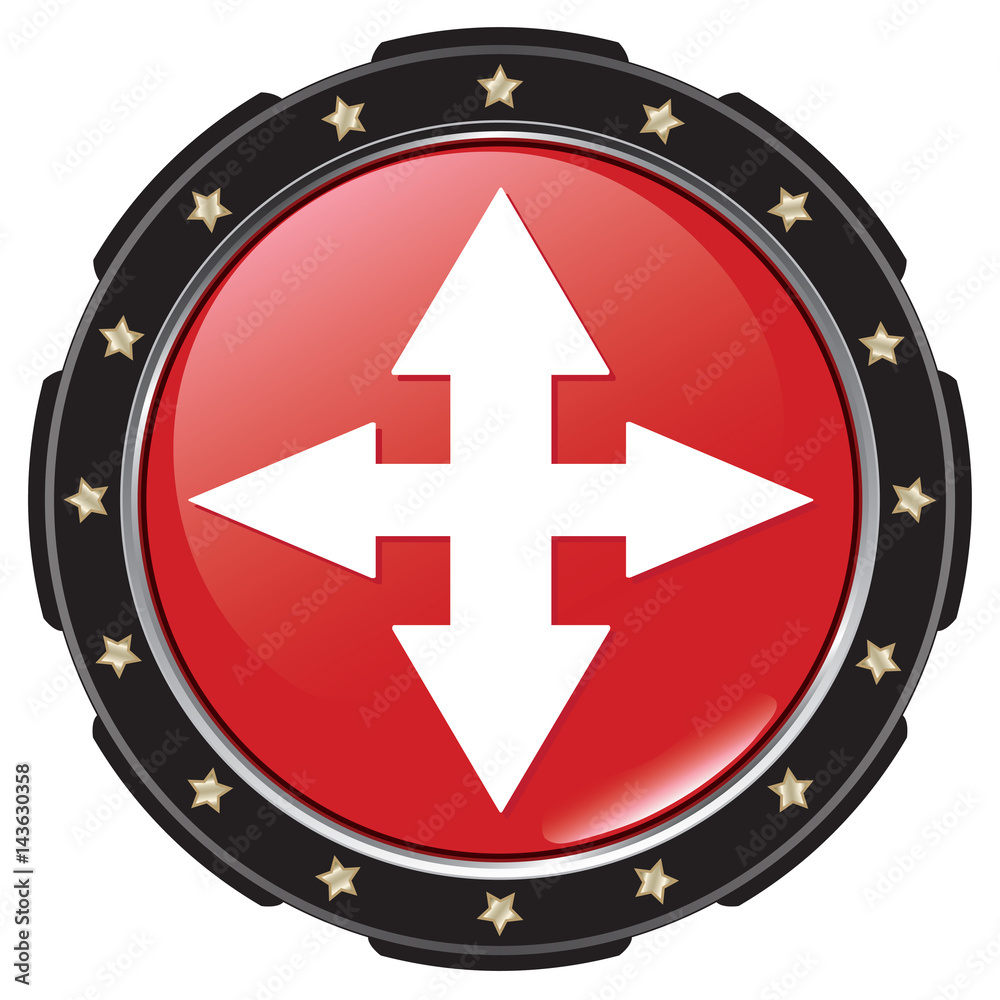 Obraz premium cross icon