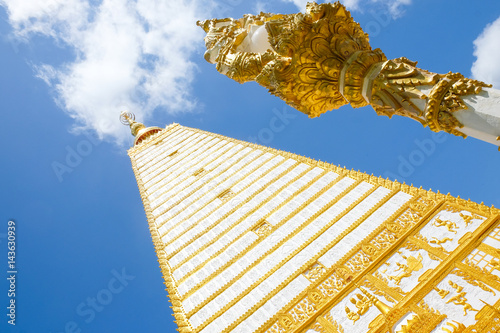Wat Phrathat Nong Bua in Ubon Ratchathani province Thailanda photo