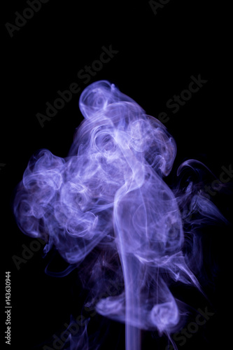 abstract smoke on dark background