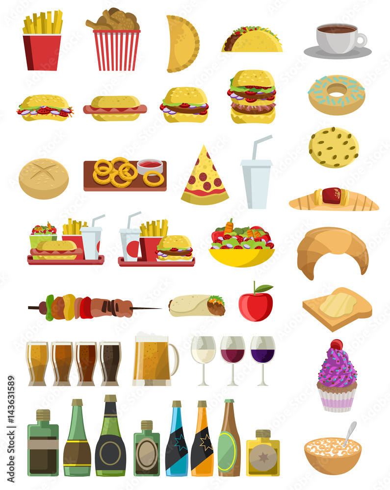 fast food dessert breakfast and alcohol fast food dessert breakfast and alcohol