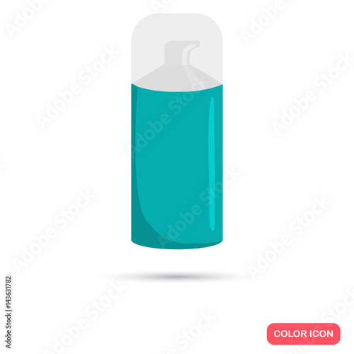 Tube of intimate lubrication icon for web and mobile design