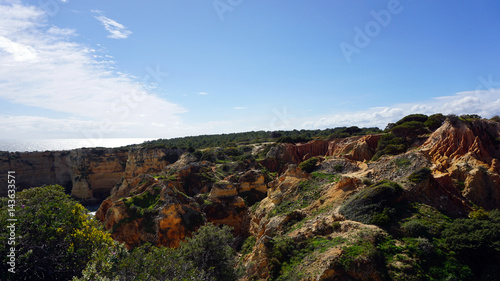 rocks of marinha beach