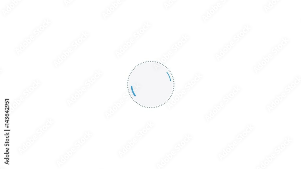 Rotating circular particles and HUD elements on white background. Rotating circular particles and HUD elements on white background.