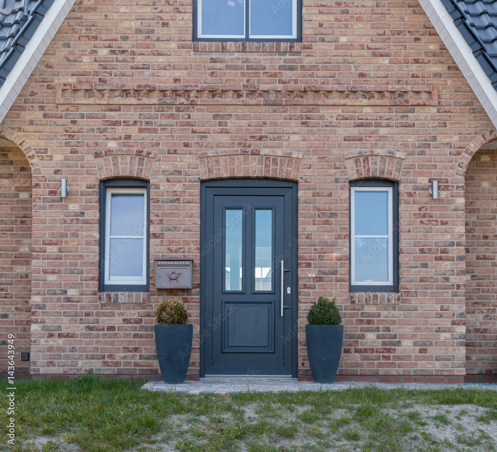 Naklejka premium Haustür eines Hauses