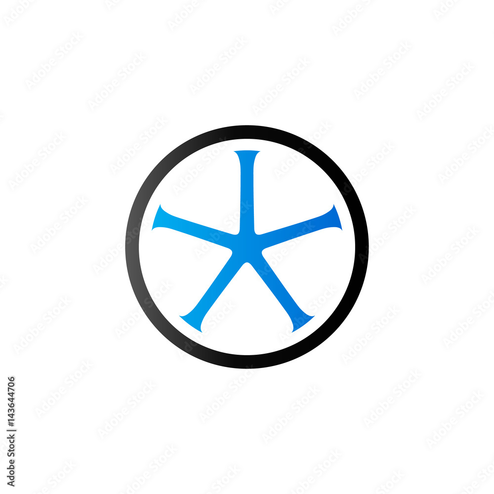 Duo Tone Icon - Bicycle wheel Duo Tone Icon - Bicycle wheel