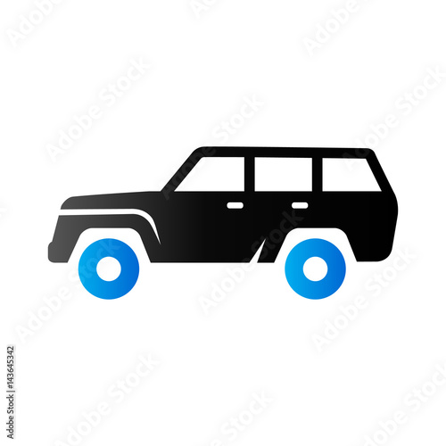 Duo Tone Icon - Car
