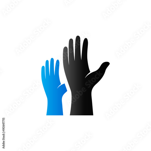 Duo Tone Icon - Hands