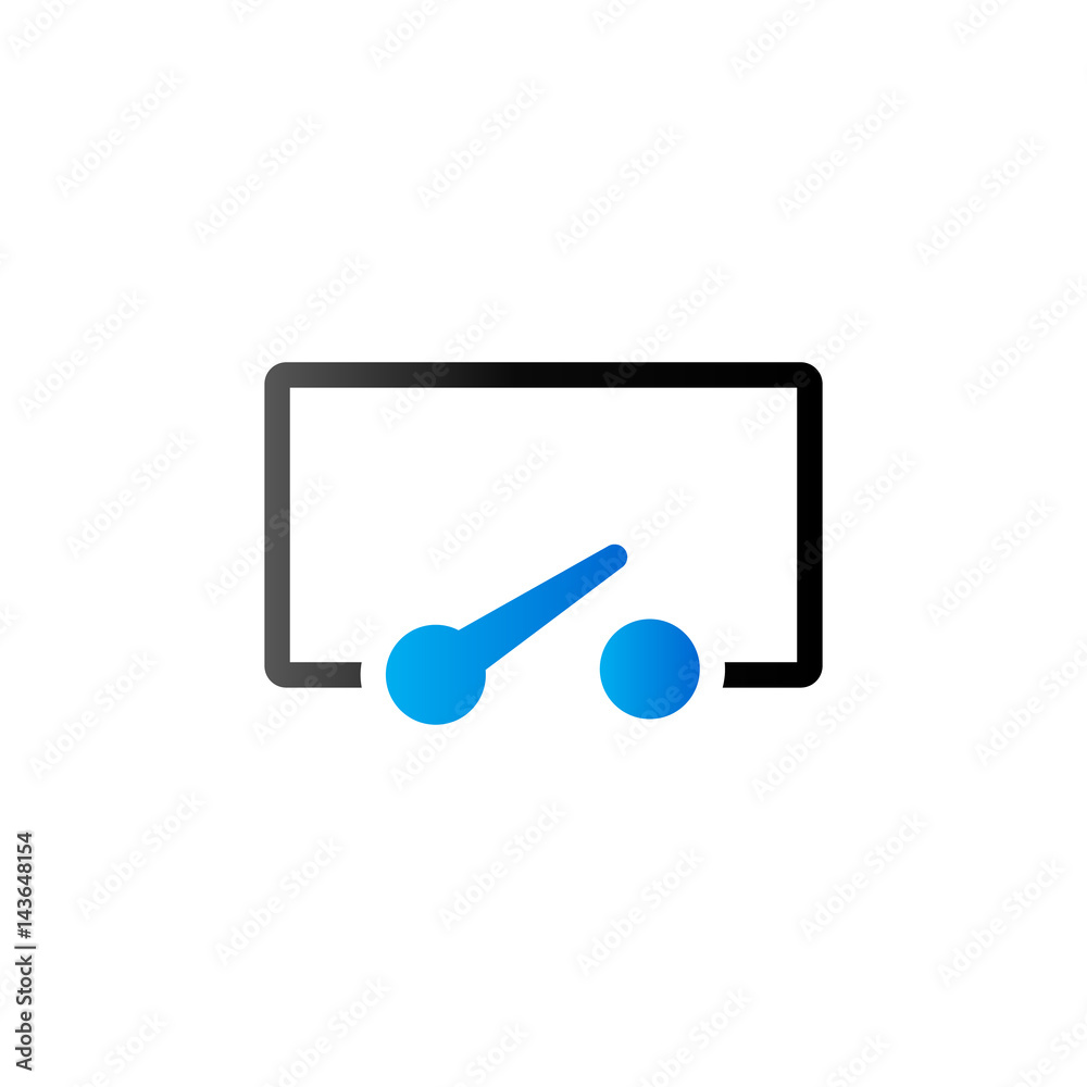Duo Tone Icon - Switch diagram Duo Tone Icon - Switch diagram