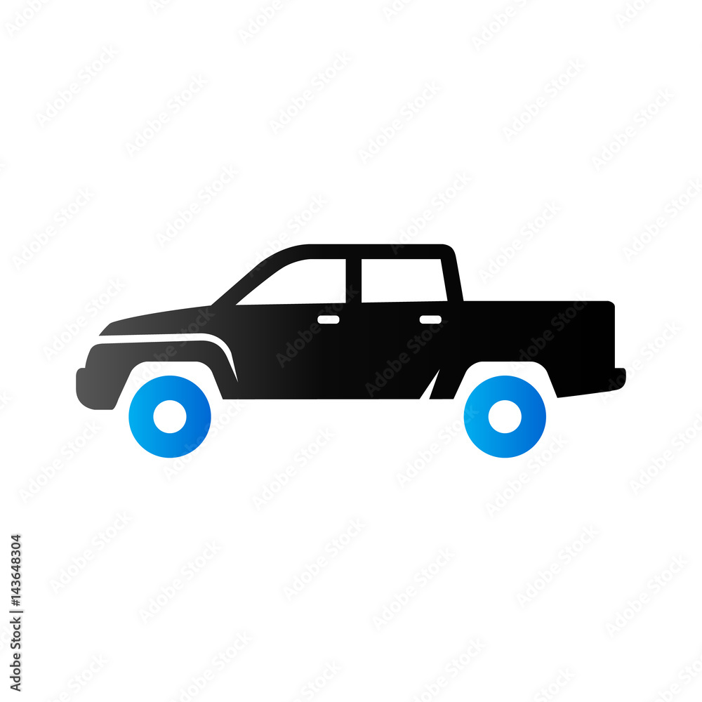 Duo Tone Icon - Truck small Duo Tone Icon - Truck small