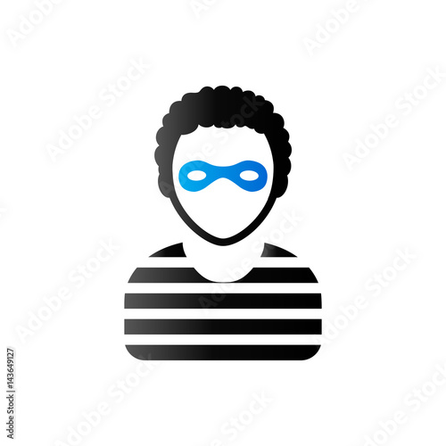 Duo Tone Icon - Burglar