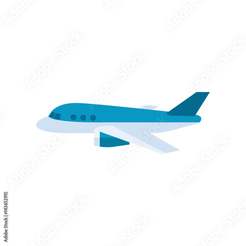 Flat icon - Airplane