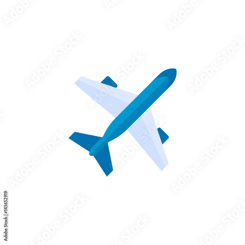 Flat icon - Airplane