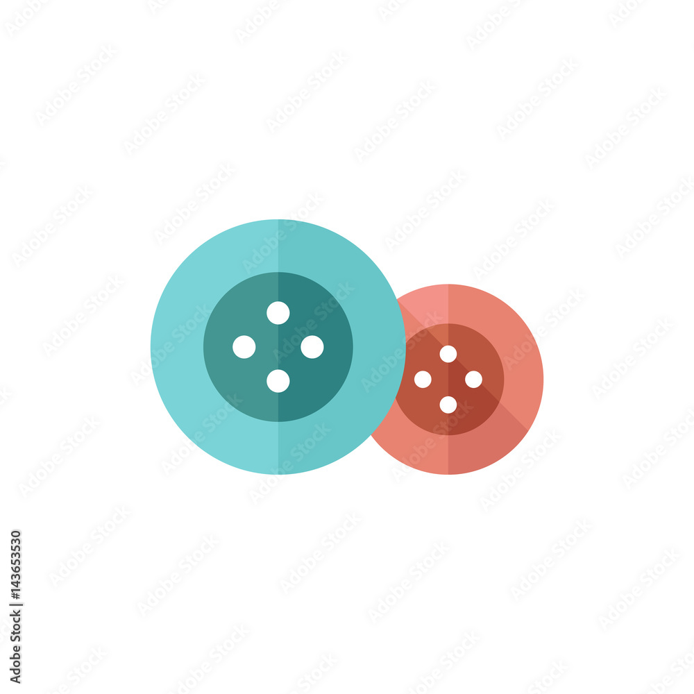 Flat icon - Button Flat icon - Button