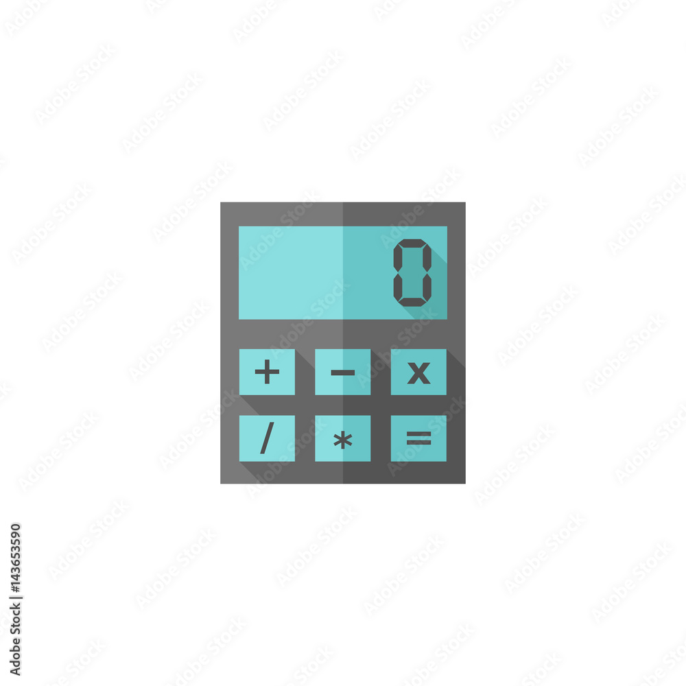 Flat icon - Calculator Flat icon - Calculator
