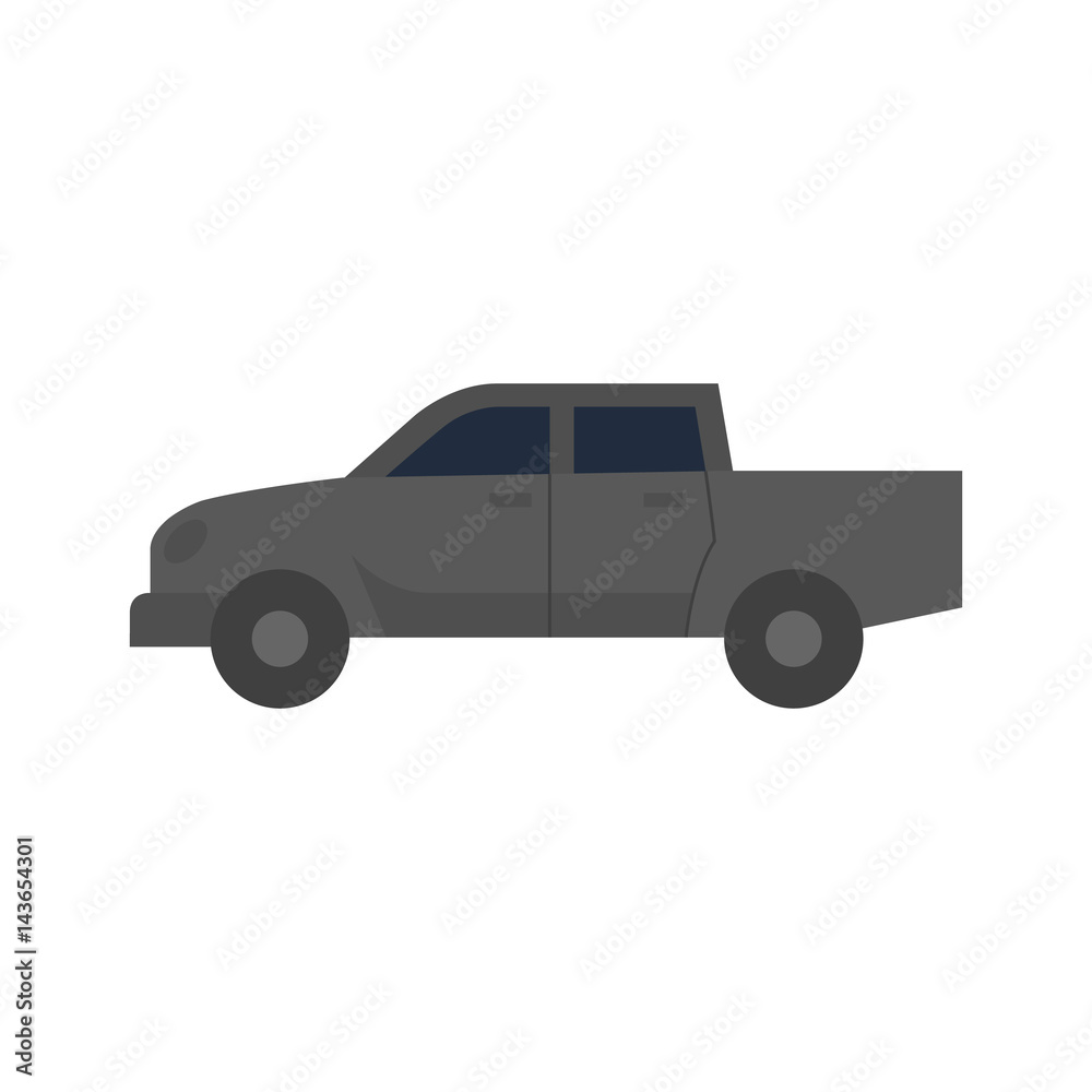 Flat icon - Truck small