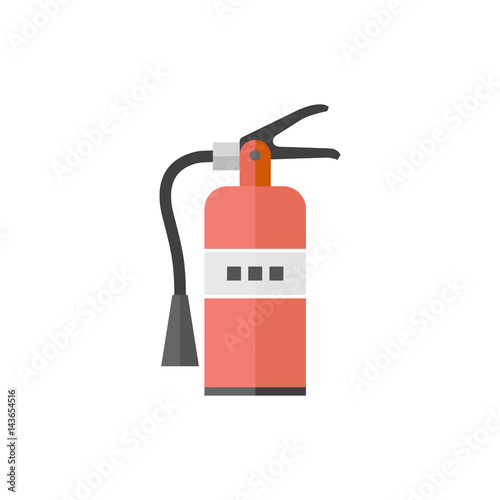 Flat icon - Fire extinguisher