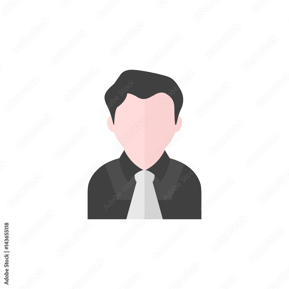 Judge avatar icon in flat color style. Justice law court trial decide Judge avatar icon in flat color style. Justice law court trial decide