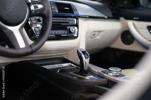 Modern car interior © zorandim75
