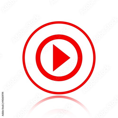 play icon stock vector illustration flat design Free Download play icon stock vector illustration flat design - GFXLoad