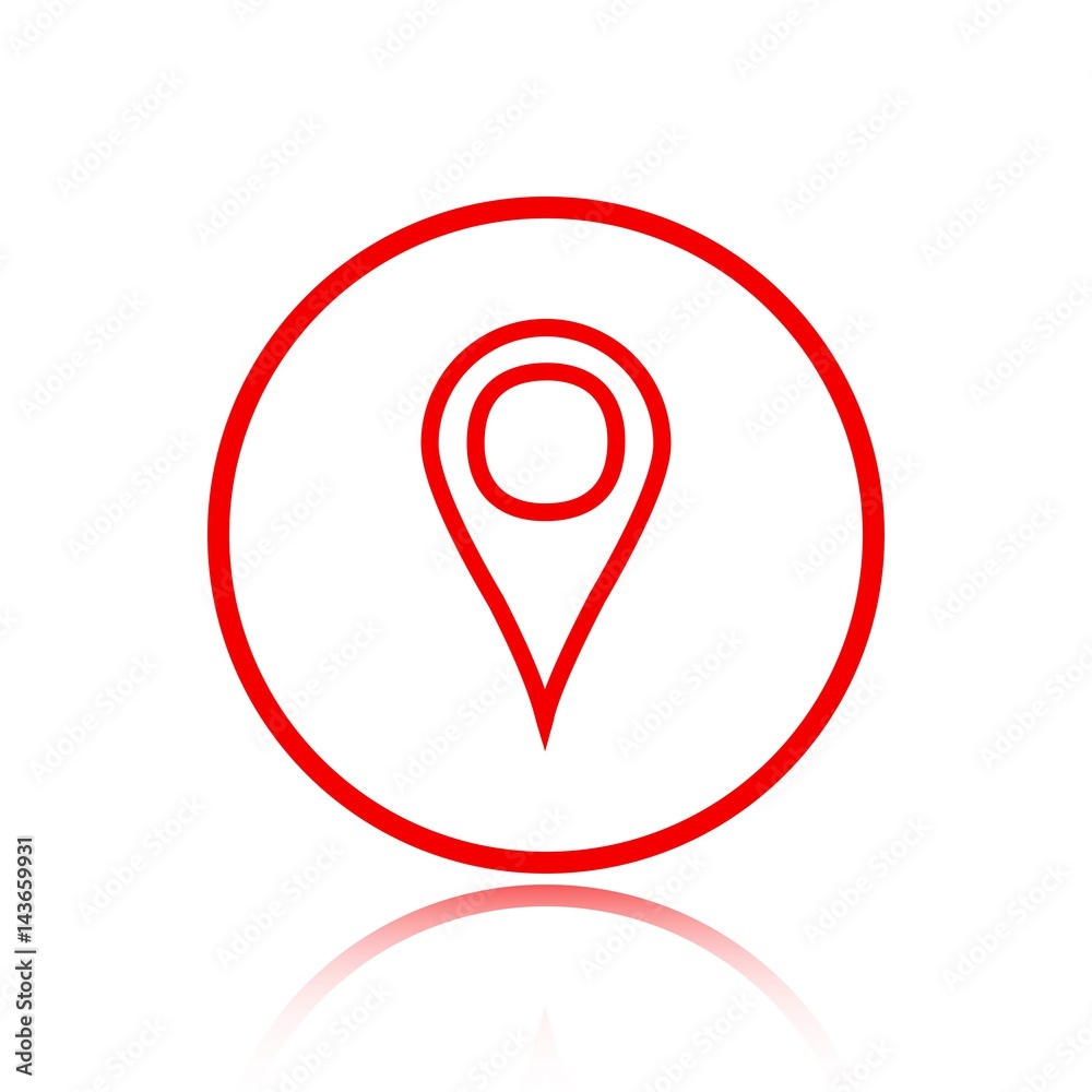 navigation icon stock vector illustration flat design navigation icon stock vector illustration flat design