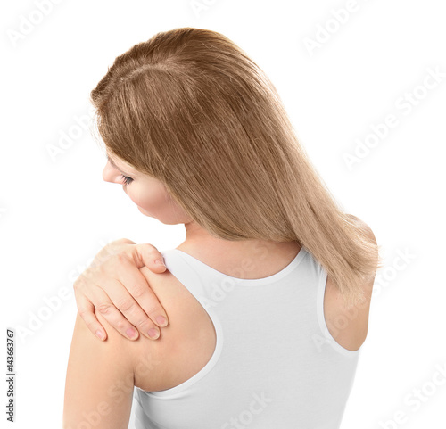Young woman suffering from ...