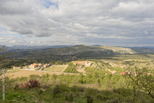 The town of Culla in Castellón, Valencia