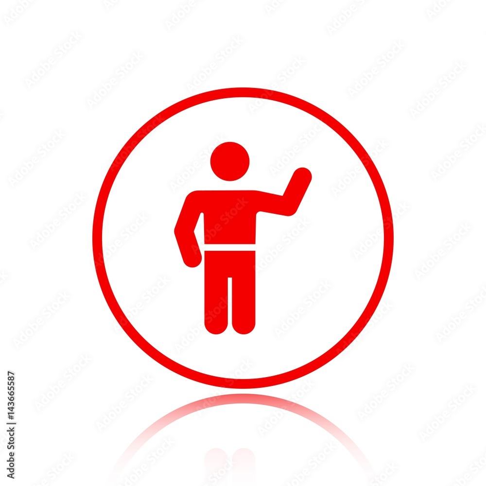 man icon stock vector illustration flat design man icon stock vector illustration flat design