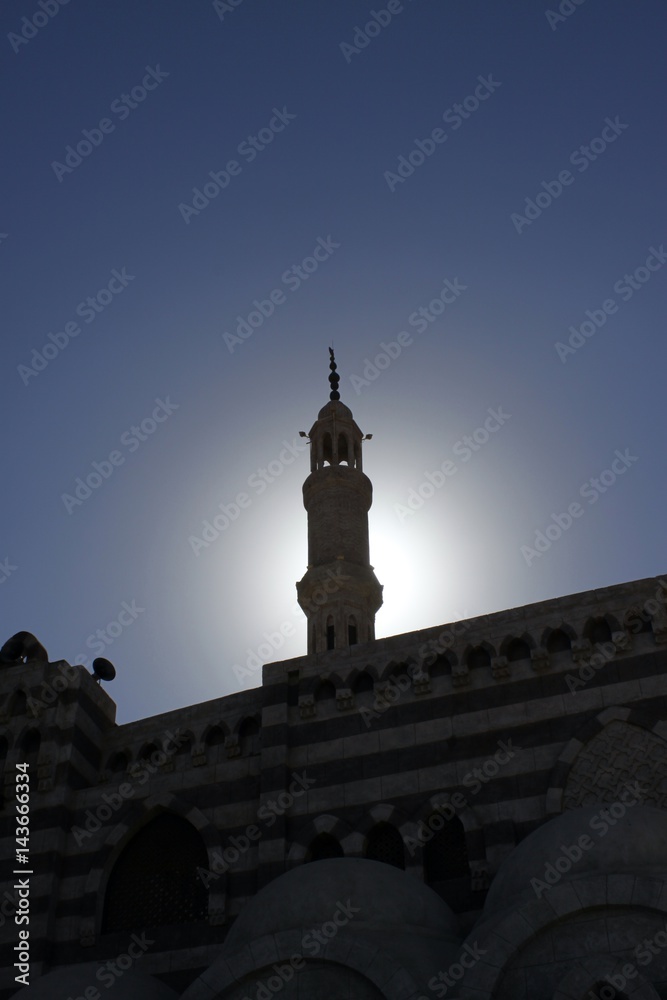Fototapeta premium Mosque in the Sun of Sharm el Sheikh - Egypt