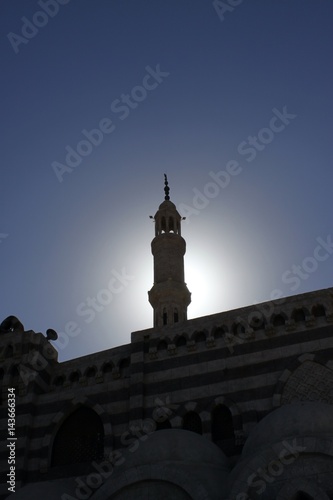 Mosque in the Sun of Sharm el Sheikh - Egypt 