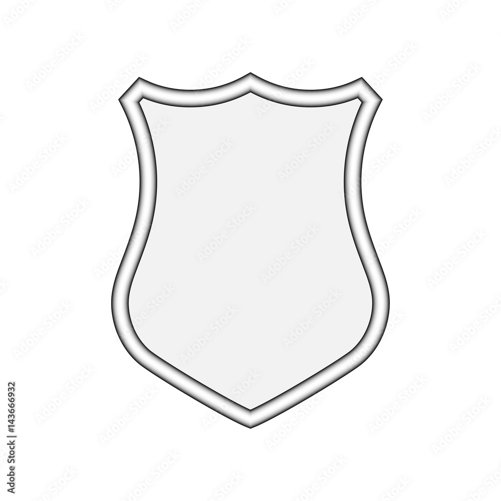 Shield Icon in trendy flat style isolated on white background. Herald logo and Shield symbol for your web site design, logo, app, UI. Vector illustration, EPS10.