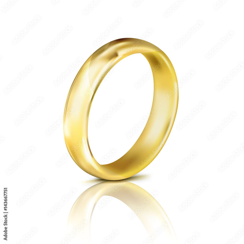 vector gold ring vector gold ring