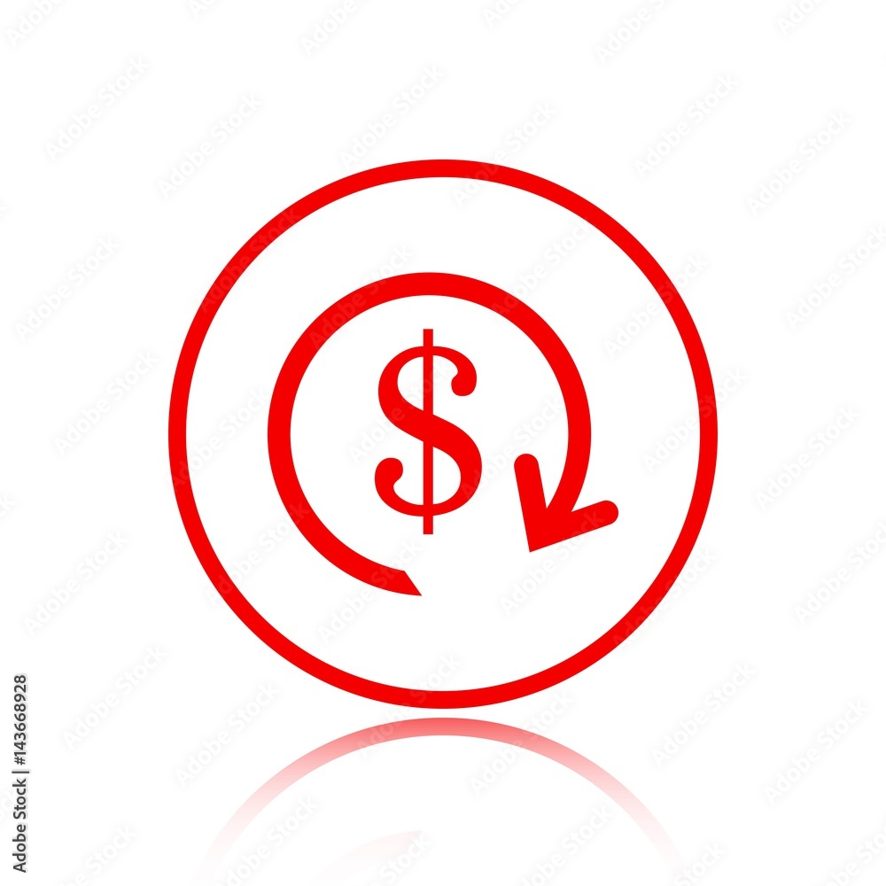 dollar money icon stock vector illustration flat design dollar money icon stock vector illustration flat design