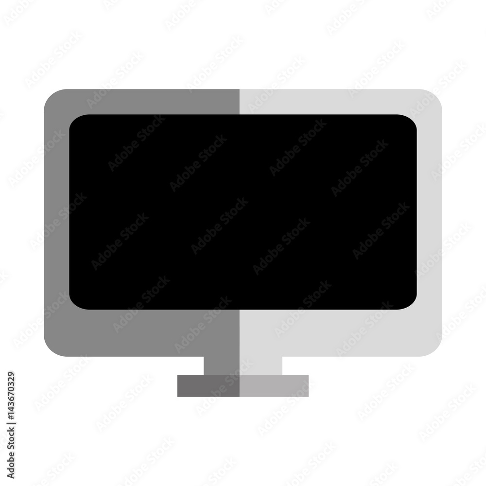 computer desktop with template icon computer desktop with template icon
