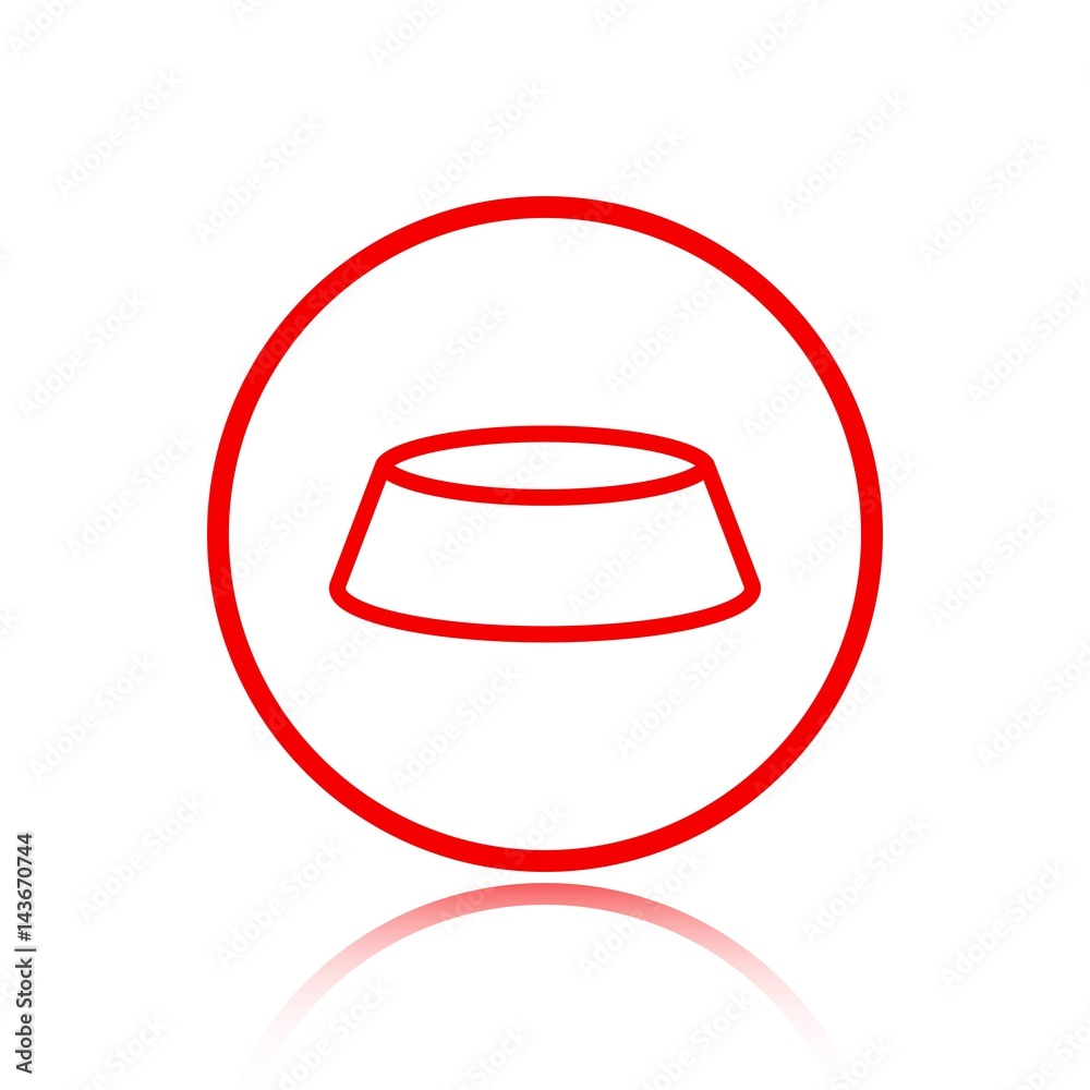 bowl icon stock vector illustration flat design bowl icon stock vector illustration flat design